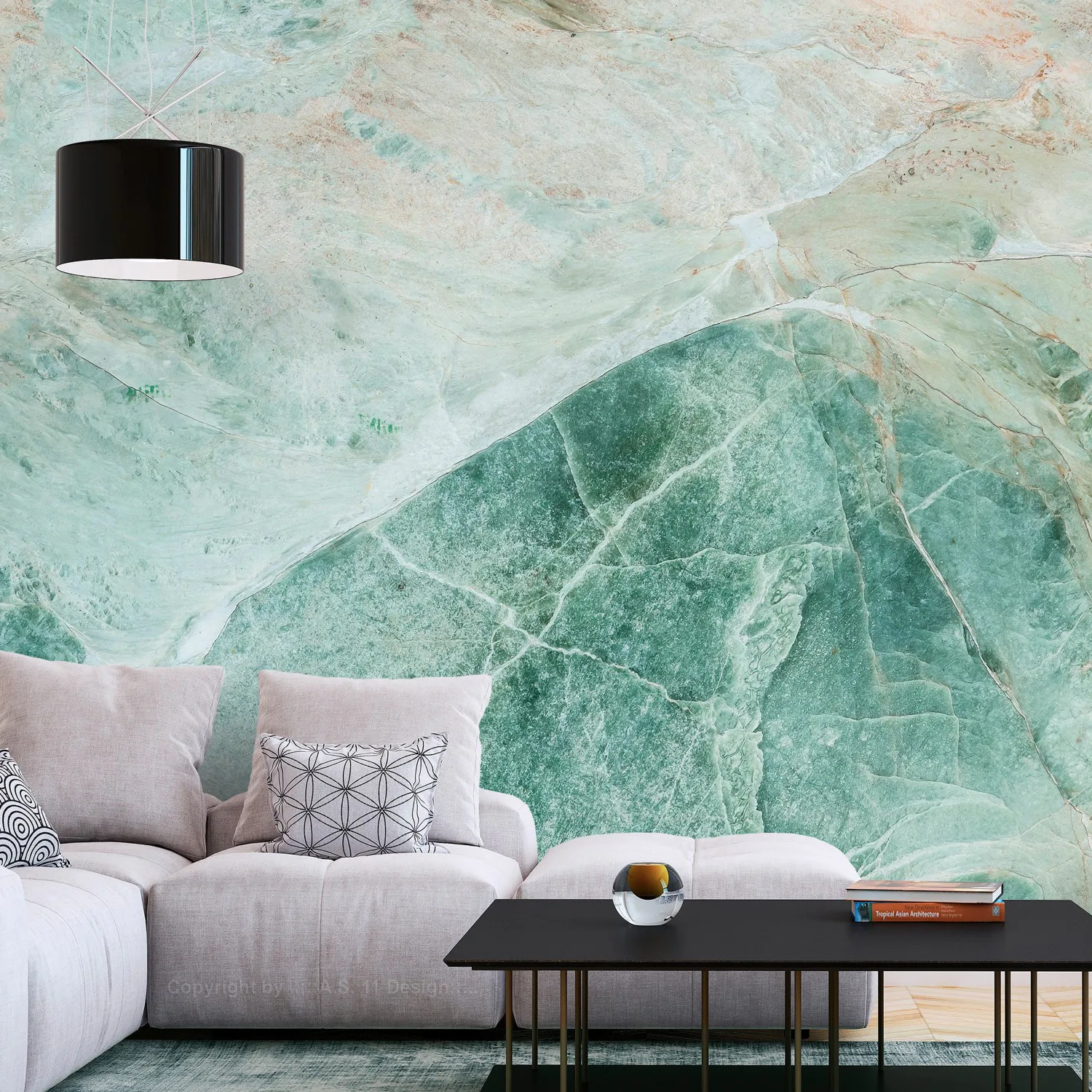 Fototapet Arkiio Turquoise Marble