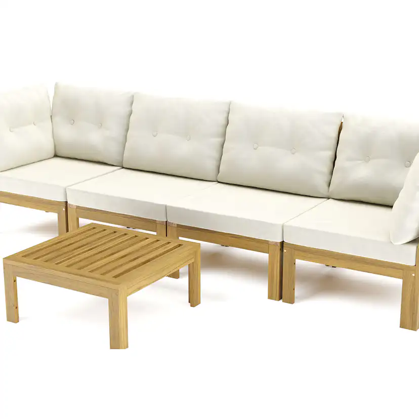 Loungesoffa Comfort Garden Lindha 4-sits Loungegrupp Utomhus