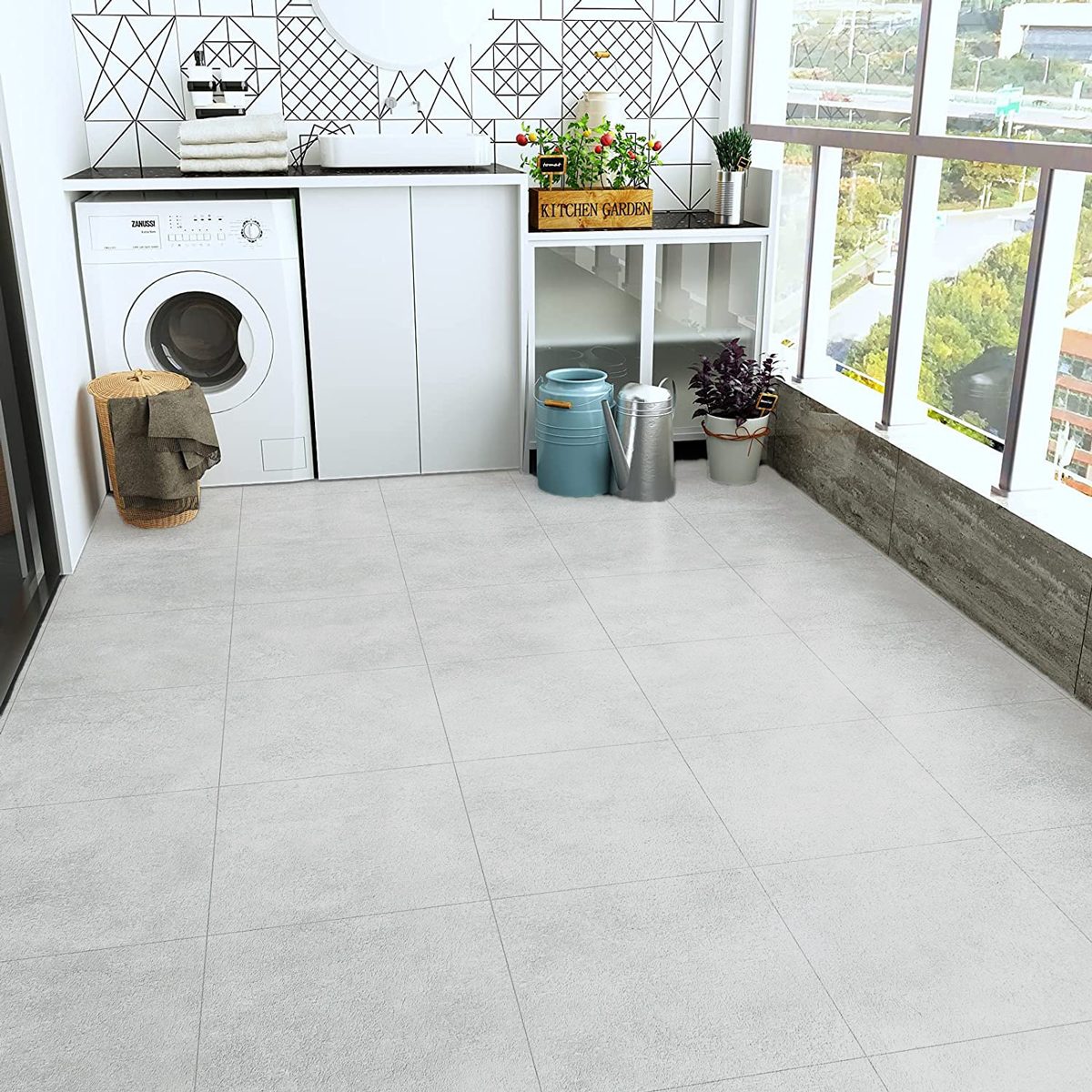 Klinker Downtown White Matt 33,3x33,3 cm