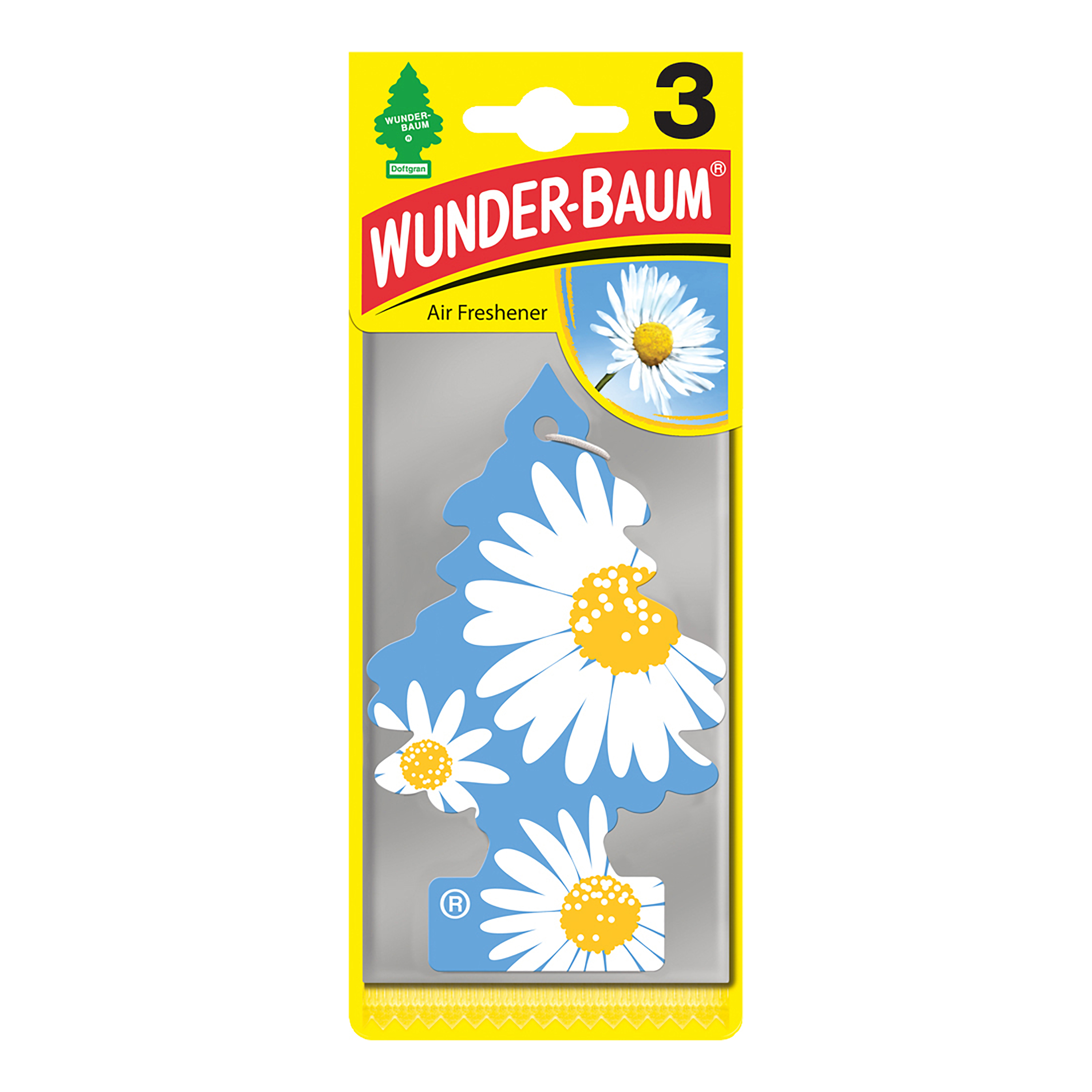 Luftfräschare Wunder-Baum Daisy Flower 3-pack