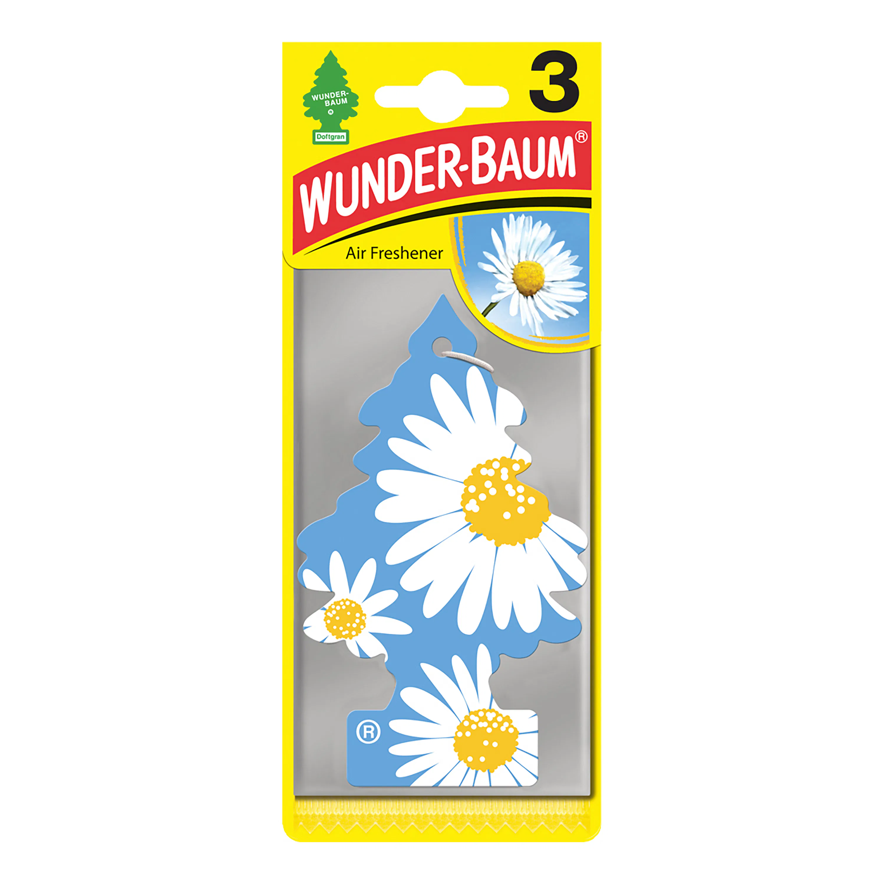 Luftfräschare Wunder-Baum Daisy Flower 3-pack