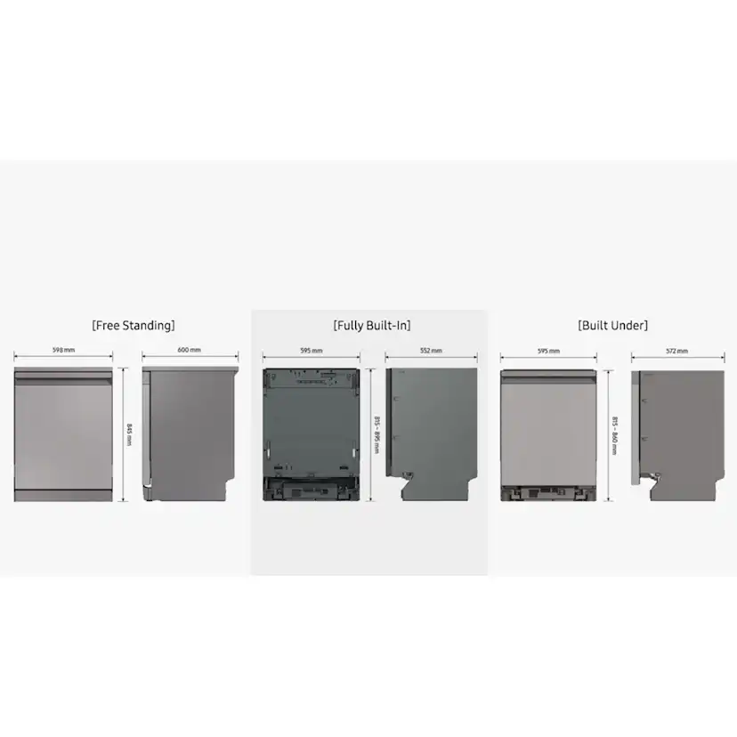 Integrerad Diskmaskin Samsung DW60CG880I00ET Bespoke med WiFi och Belysning