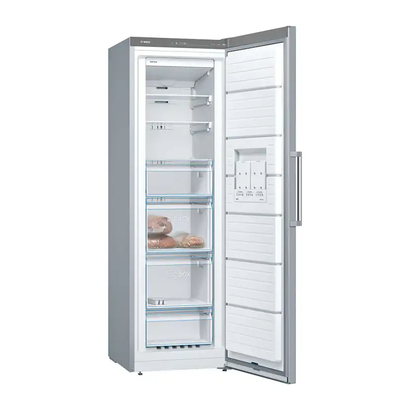 Bosch Serie 4 frysskåp Inox-Look GSN36VLEP Rostfritt Stål