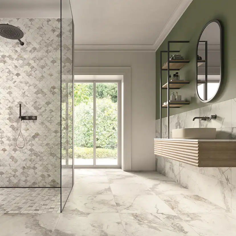 Klinker Astor Ceramiche Golden Age Vit 60x60 cm