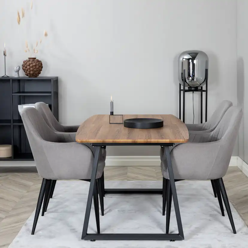 Matgrupp Venture Home Inca med 4st Comfort Stolar