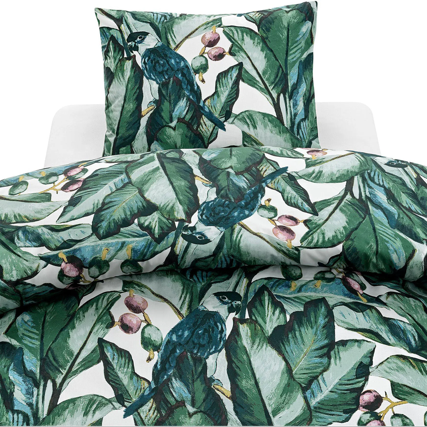 Påslakanset Borganäs of Sweden Djungel Leaves Enkelsäng