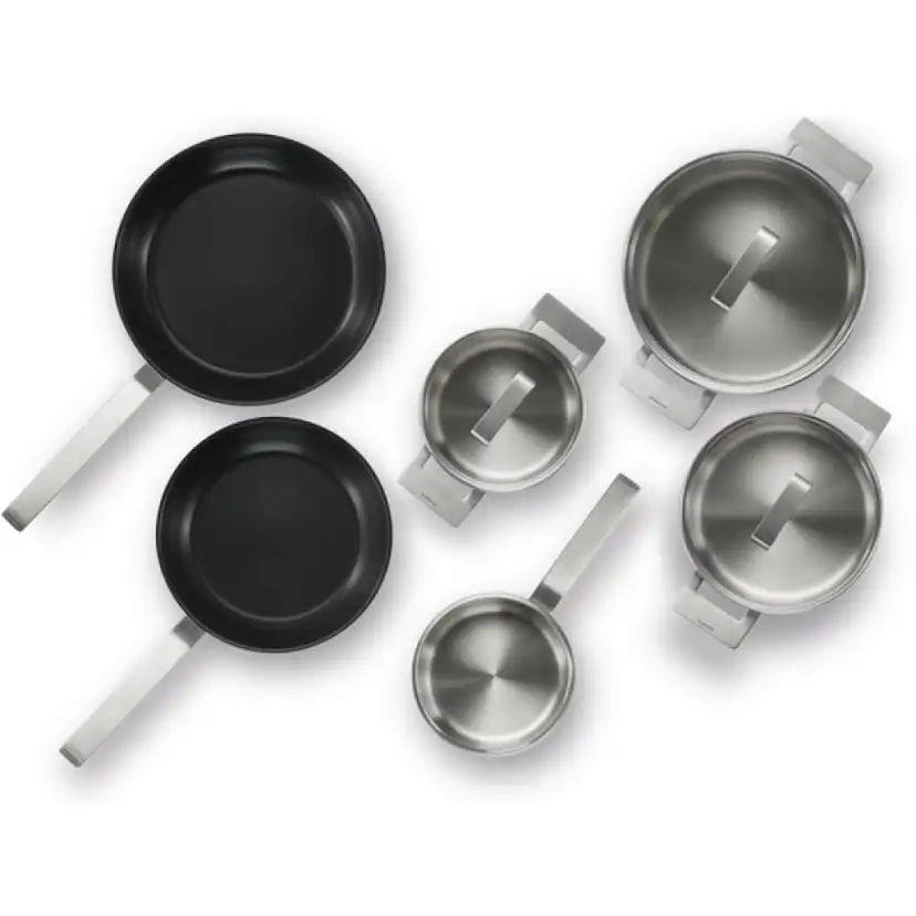 Kökkärl Bosch HEZ9SE040 Set 4 st Rostfria Kastruller & Stekpannor