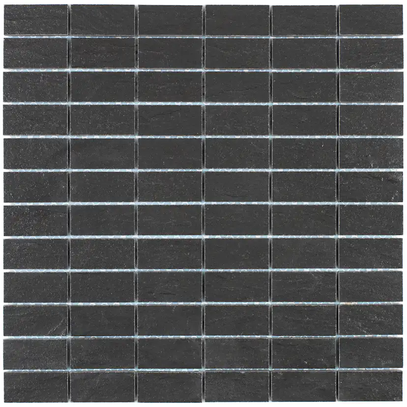 Klinkermosaik Arredo Ardesia Svart 2,3x4,8 cm