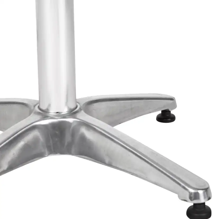 Barbord Ute Outfit Aluminiumbord med Justerbar Höjd Ø60 cm