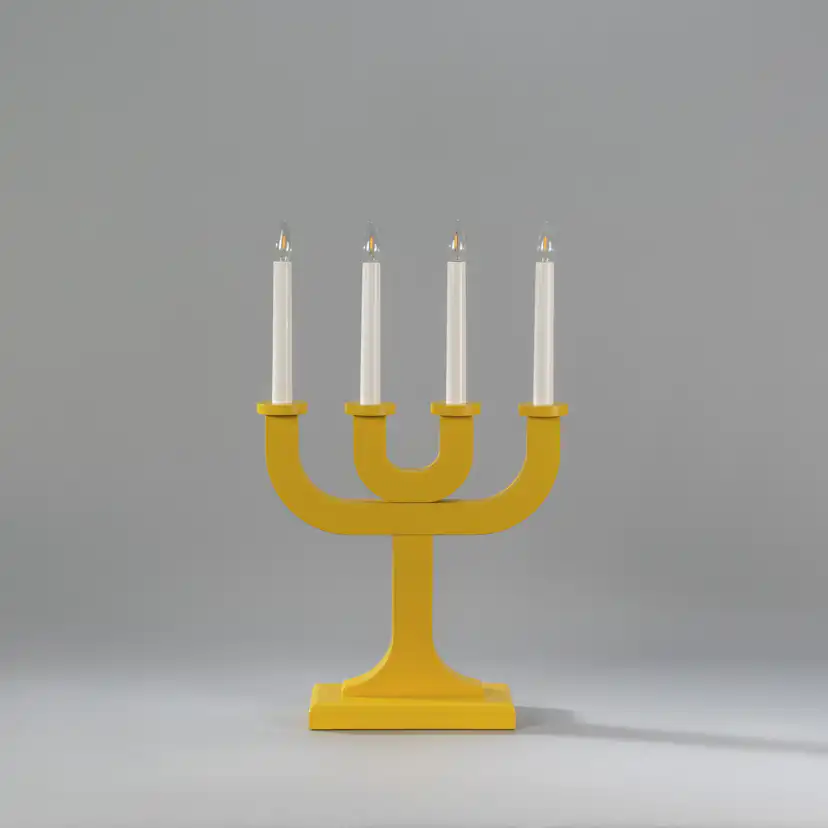 Adventsljusstake Gnosjö Konstsmide 3544 Elljusstake Trä 5 Ljus