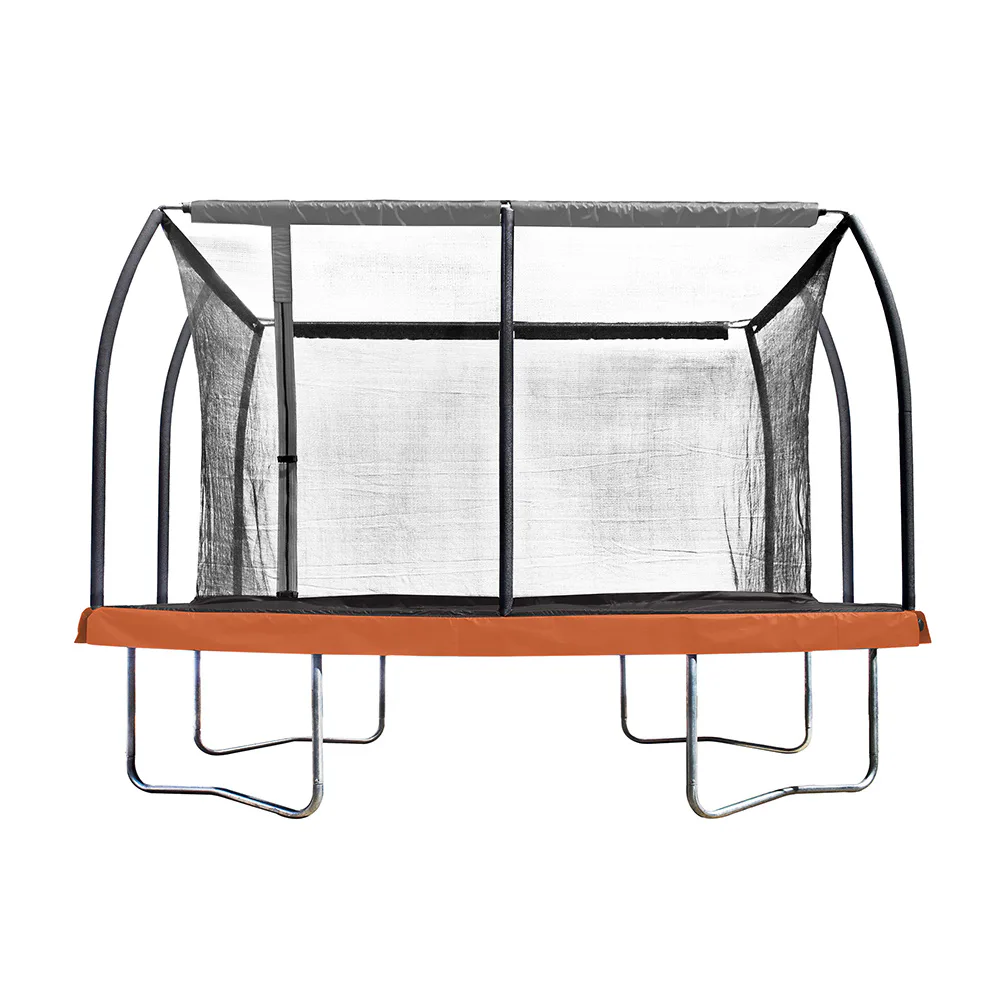 Studsmatta Gardeney Rektangulär med skyddsnät 366 x 244 cm