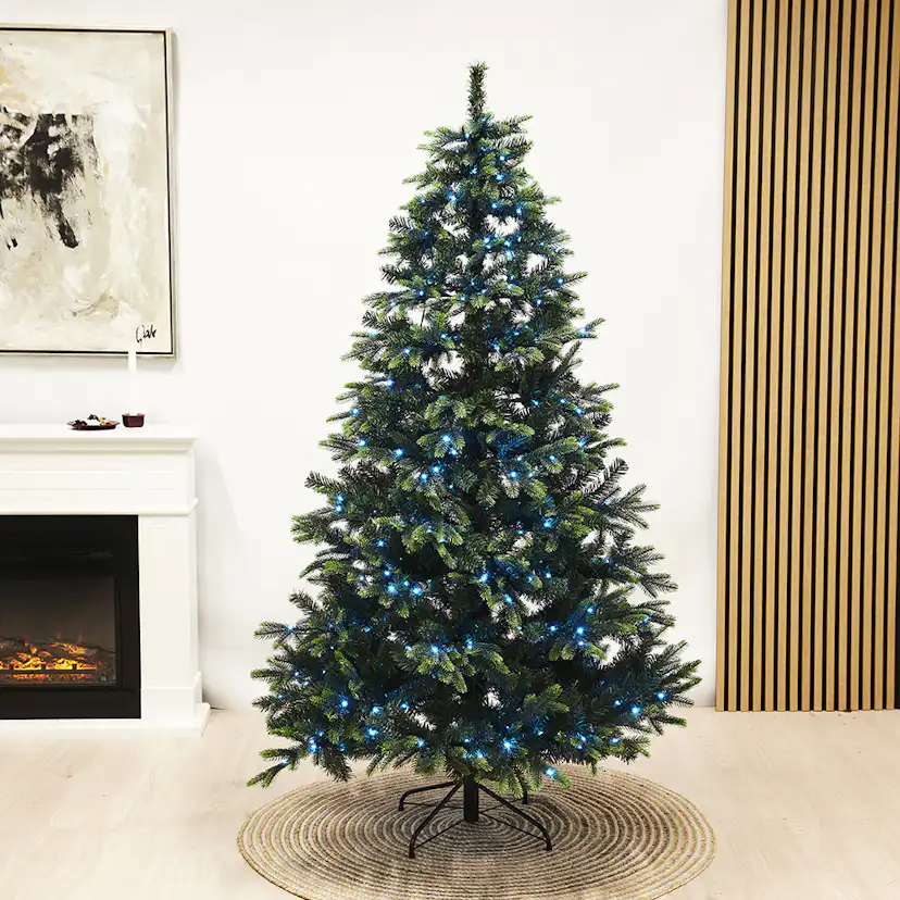 Plastgran Nordic Winter 180X124 cm LED