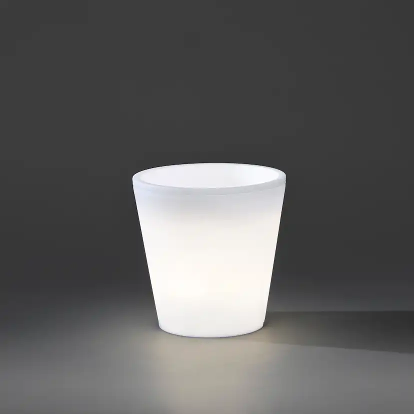 Assisi blomkruka liten LED plast trafo IP44 Höjd: 280 mm