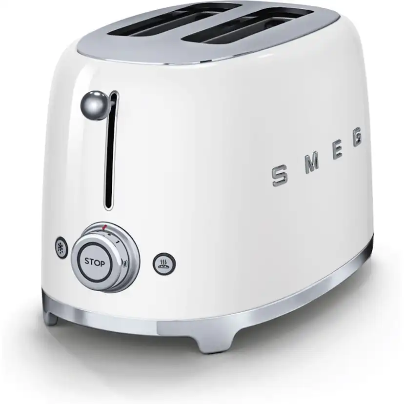 Smeg brödrost TSF01WHEU Vit Färg: Vit