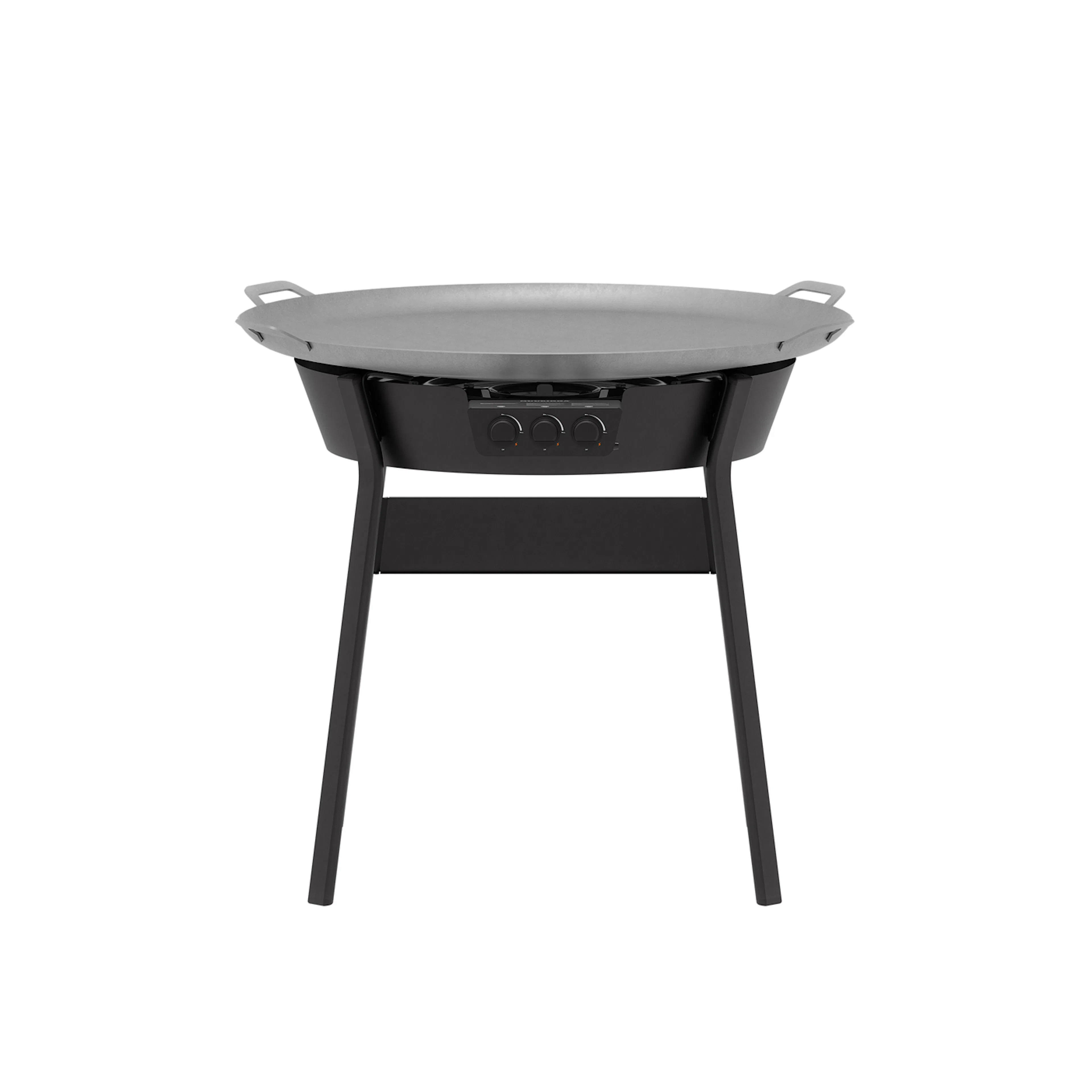 Stekhällsset Muurikka 100 LL med Gasolbrännare i Stål & 3 Gasolringarna