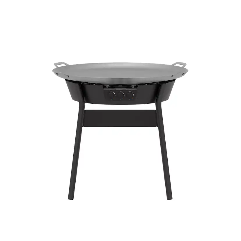 Stekhällsset Muurikka 100 LL med Gasolbrännare i Stål & 3 Gasolringarna