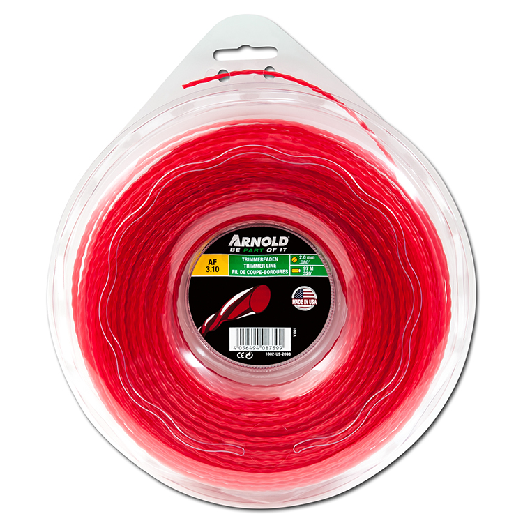 Trimmertråd Arnold 98 m Redline Pro Twisted