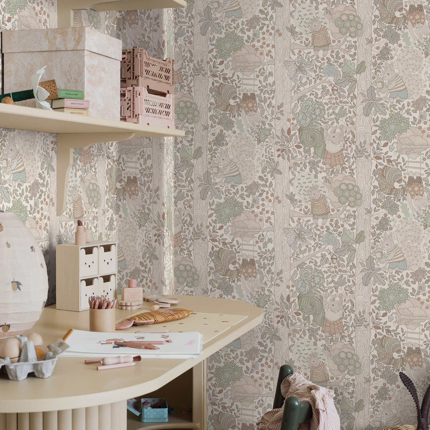 Tapet Boråstapeter Scandinavian Designers Mini Amanda Nordblad Charlie 6291