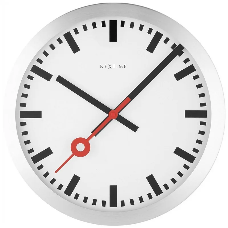 Väggklocka NeXtime Station 35 cm