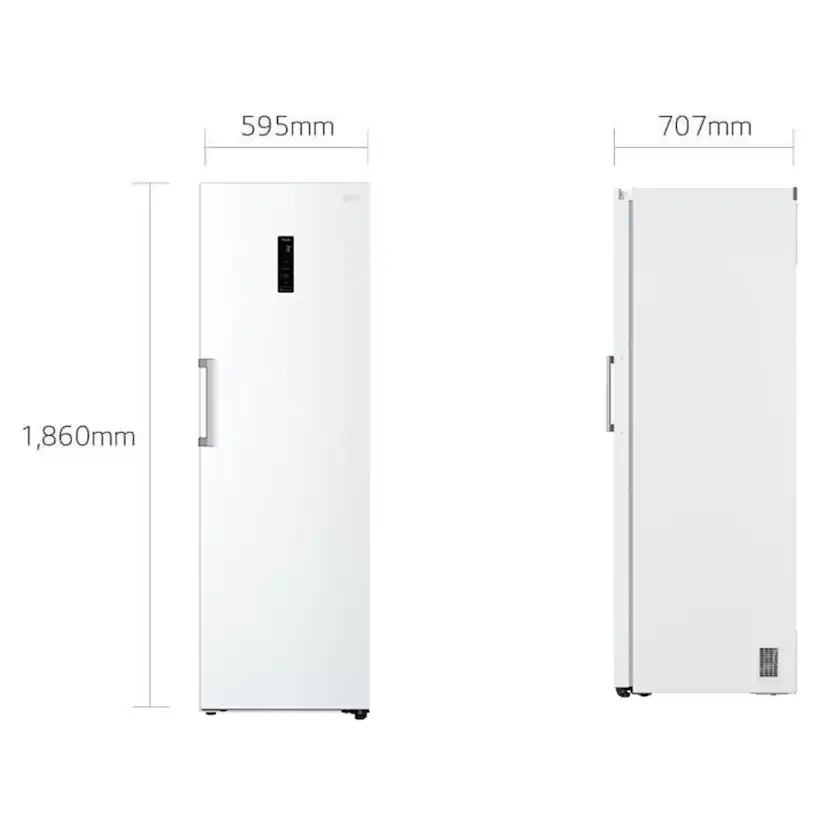 LG kyl GLE71SWCSZ med display Vit