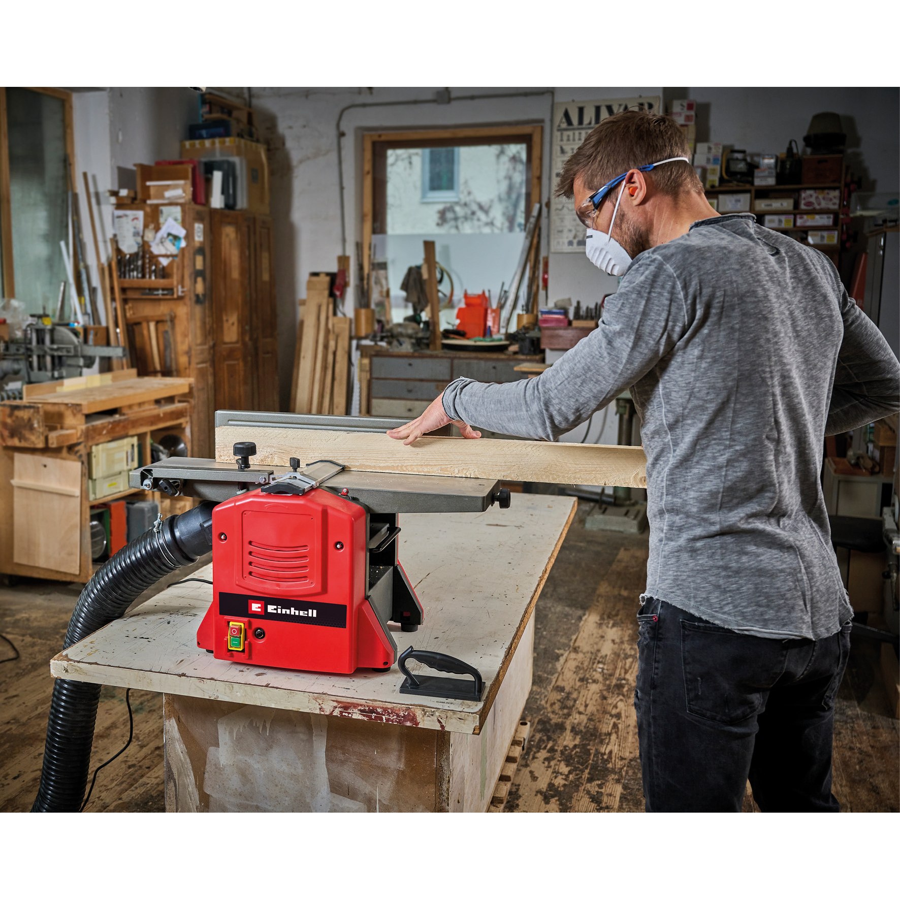 Hyvlingsmaskin Einhell TC-SP 204/2 Stationär