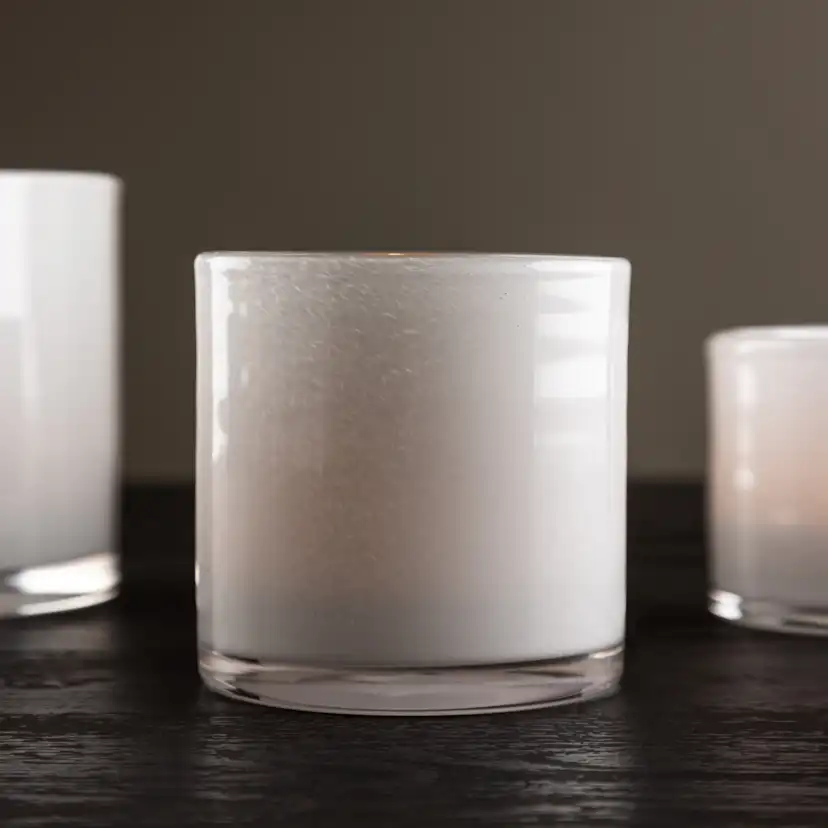 Glora Lantern - White/- 10*10Hcm Vit, H: 100 mm