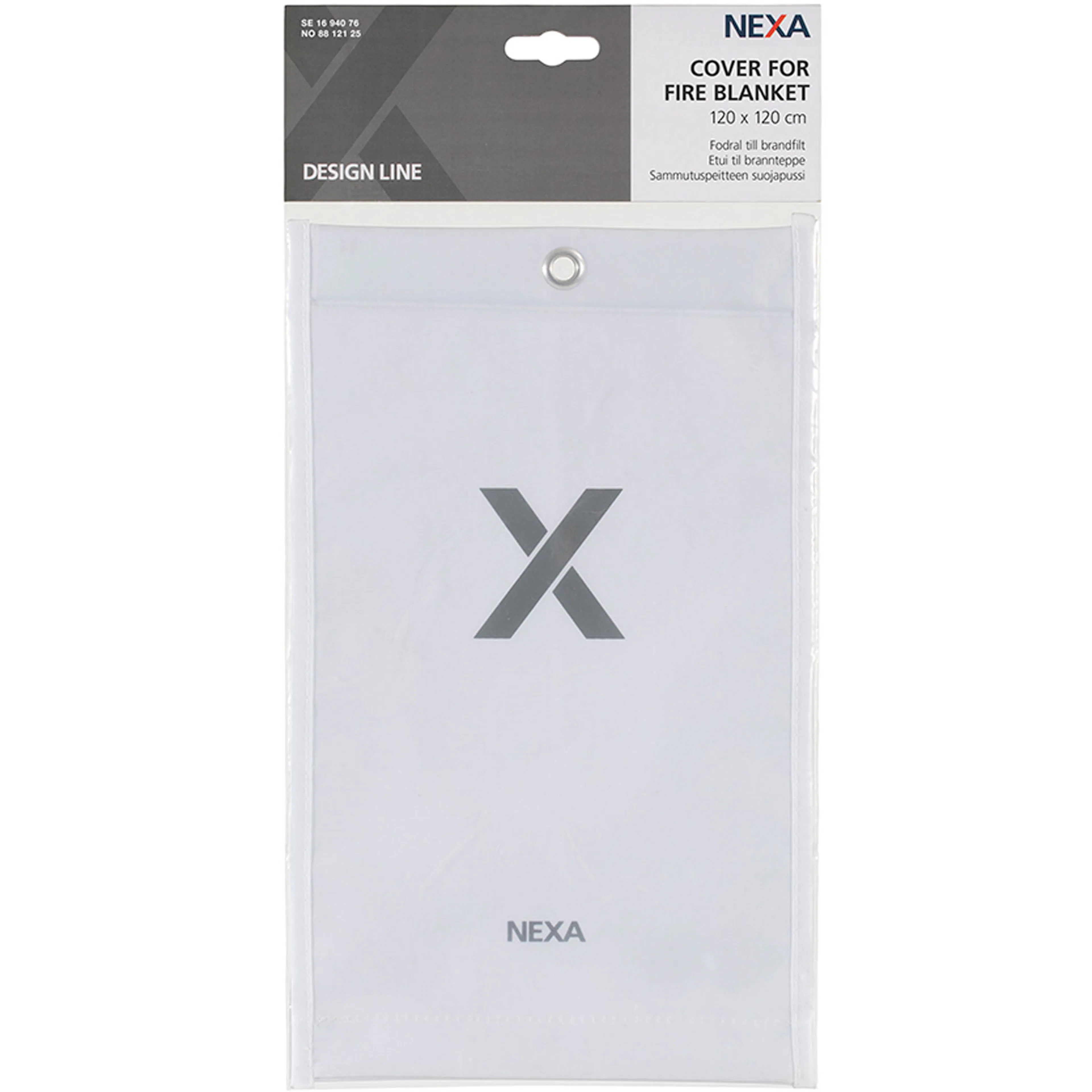 Fodral Nexa Brandfilt BAG-120 VMD 120x120 cm Vit