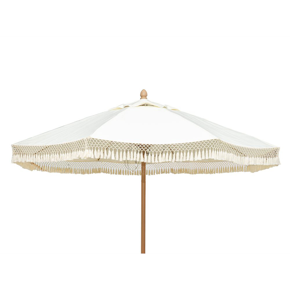 Parasoll Hillerstorp Parasoll 300 cm med Fransar