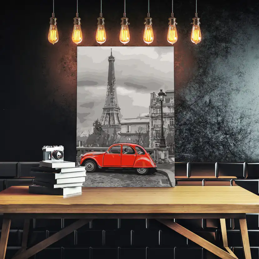 Gör-det-själv Målningar Arkiio Car in Paris