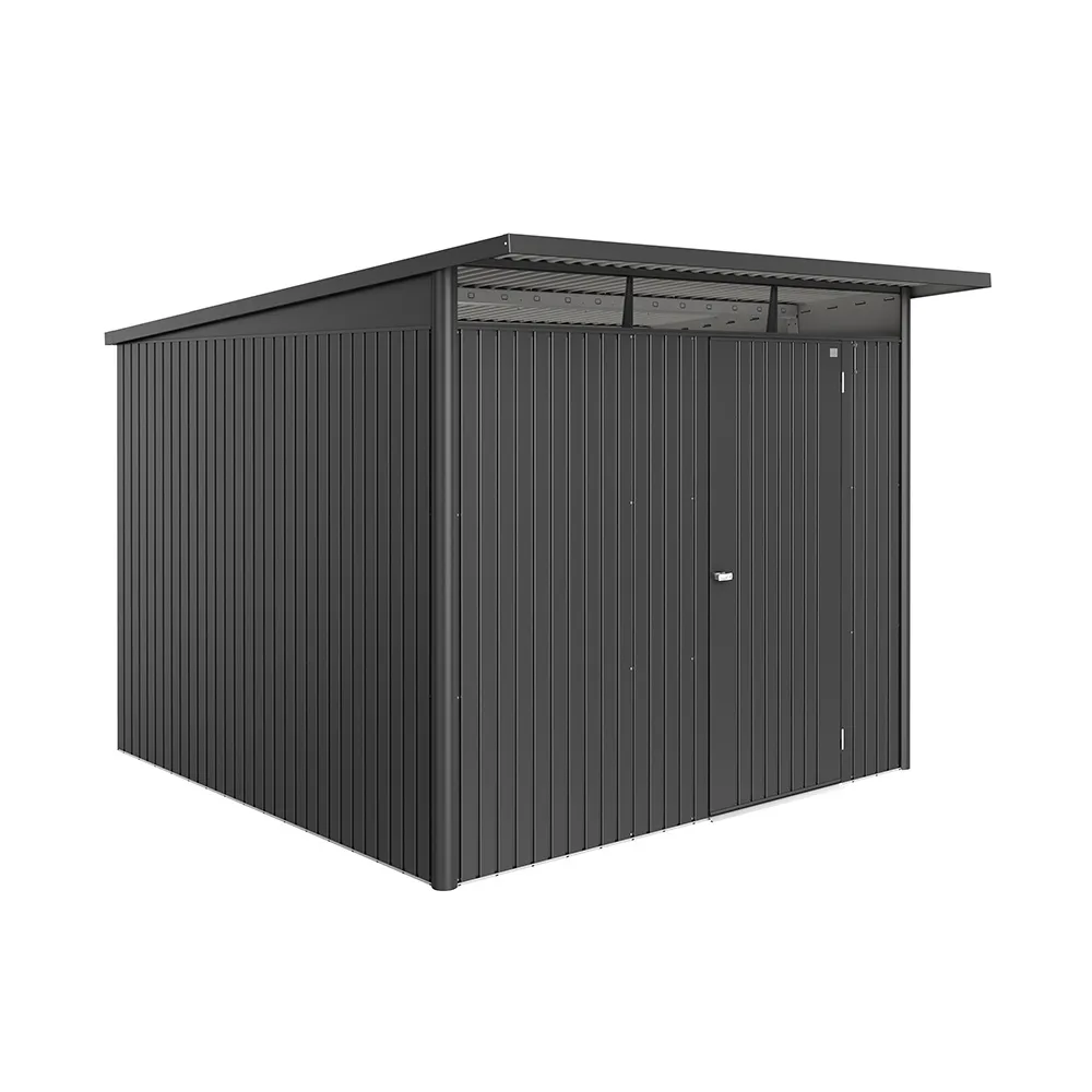 Redskapsbod Biohort Avantgarde Eco A7 Metallic Mörkgrå Standarddörr