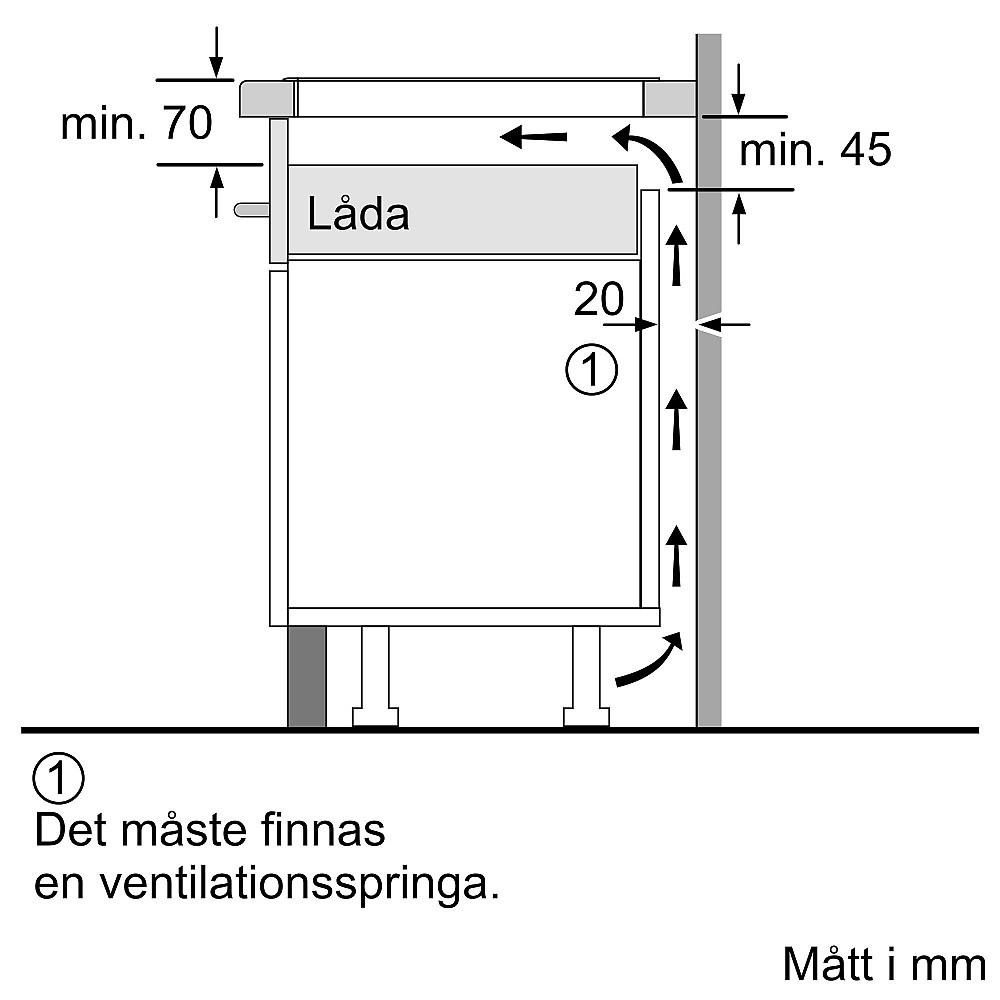 Induktionshäll Bosch Serie 8 PXE601DC1E med PerfectFry-Sensor
