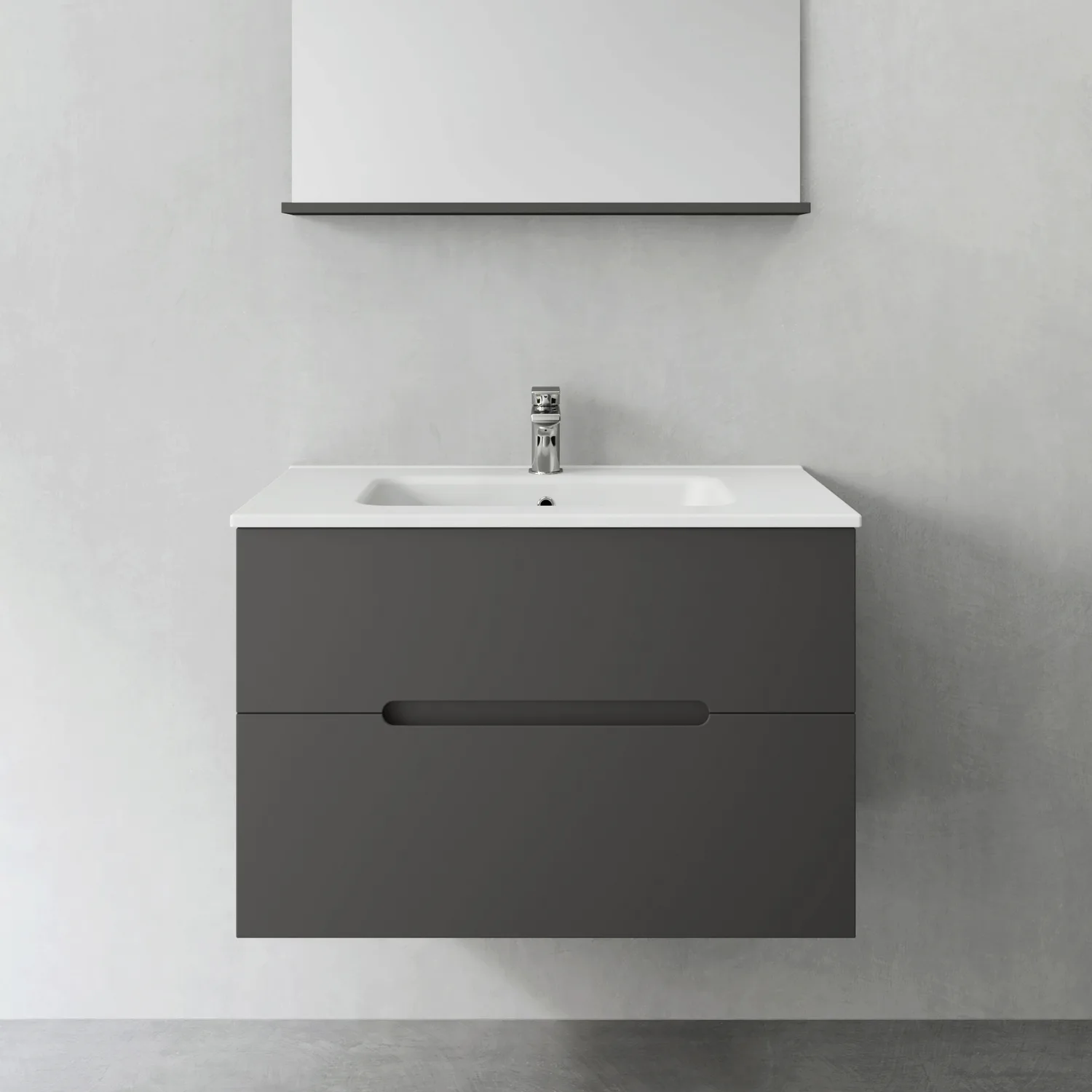 KOMMOD SUN ANTRACIT 800 Bredd: 800 mm, Antracit
