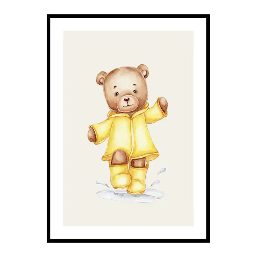 Poster Gallerix Raincoat Teddy