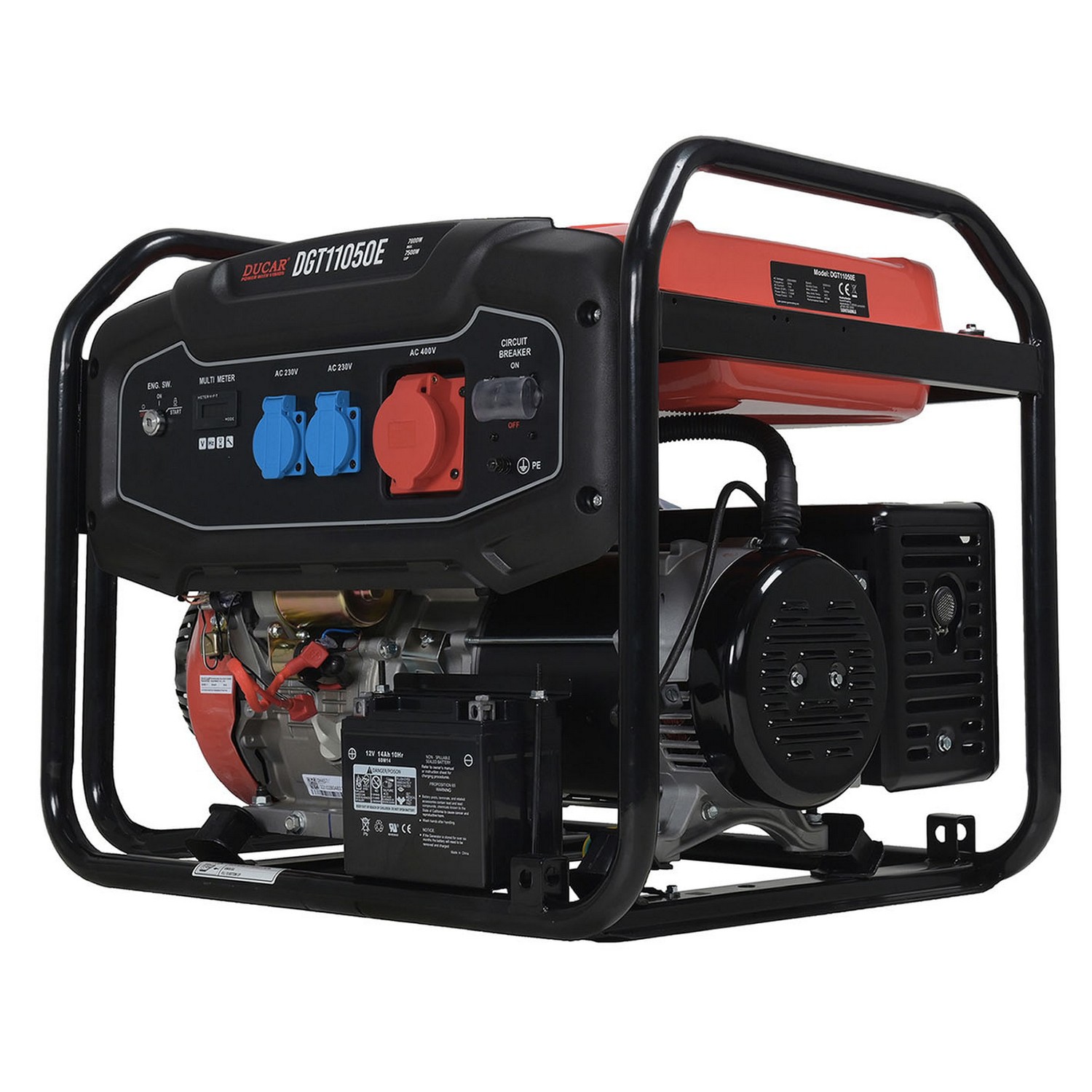 Aggregat Ducar DGT11050E 7500W 400V