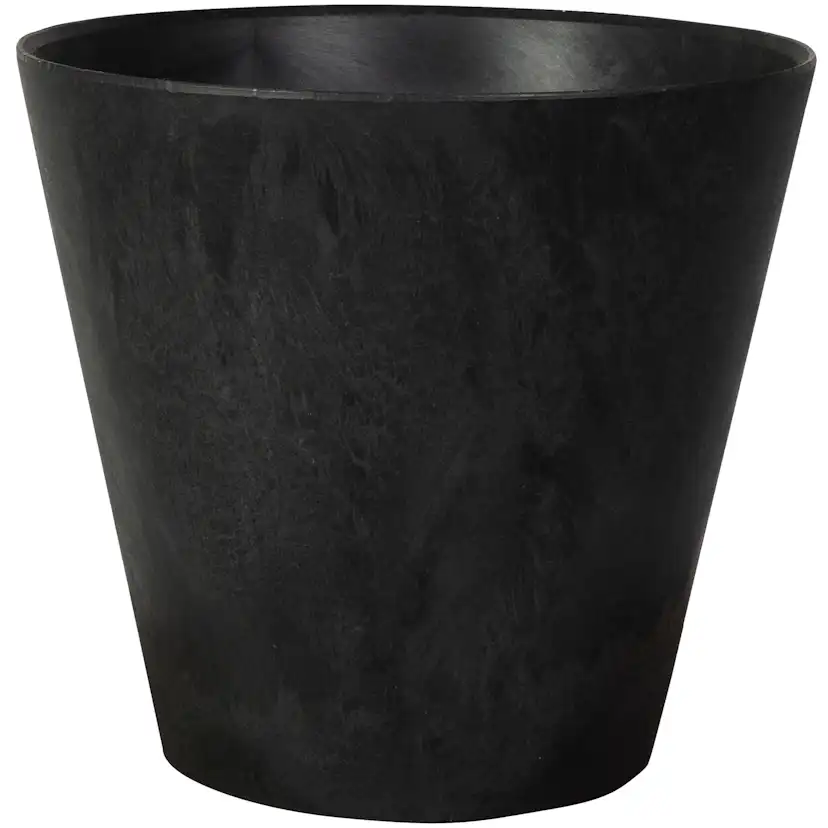 Kruka ArtStone Clarie Svart 27 x 24 cm