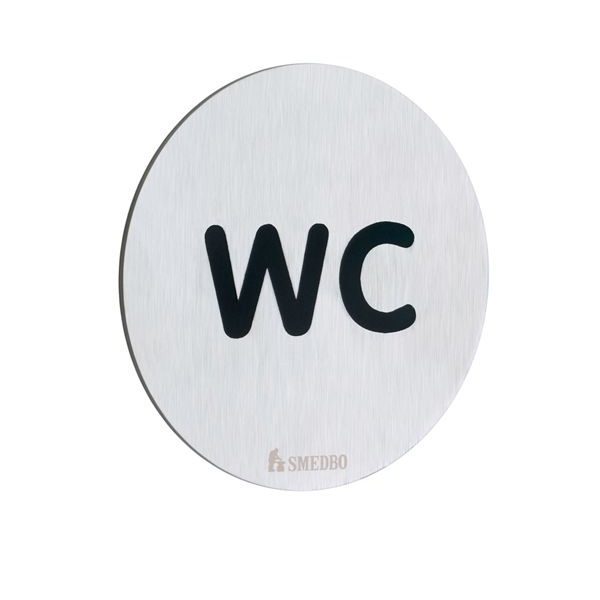 WC-Skylt Smedbo Xtra FS958