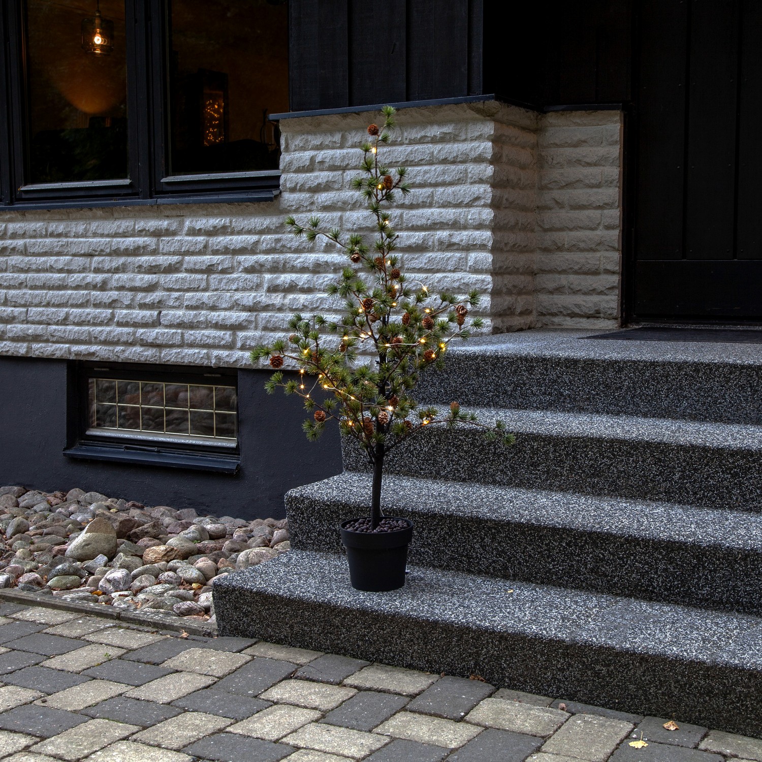 Dekorationsträd Star Trading Larix 115 cm 40L