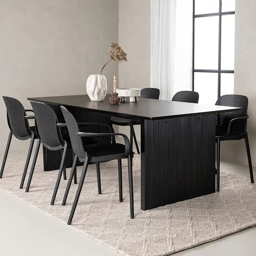 Matgrupp Venture Home Vail med 6 Baltimore Stolar