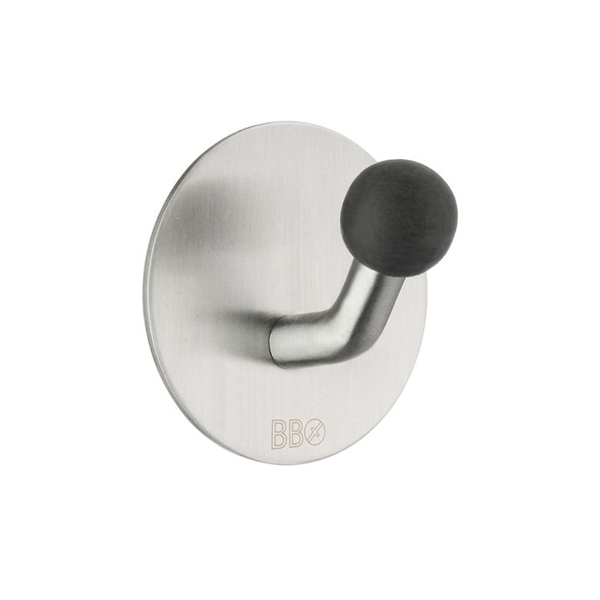 Handdukskrok Beslagsboden B1084 Rostfri/Svart