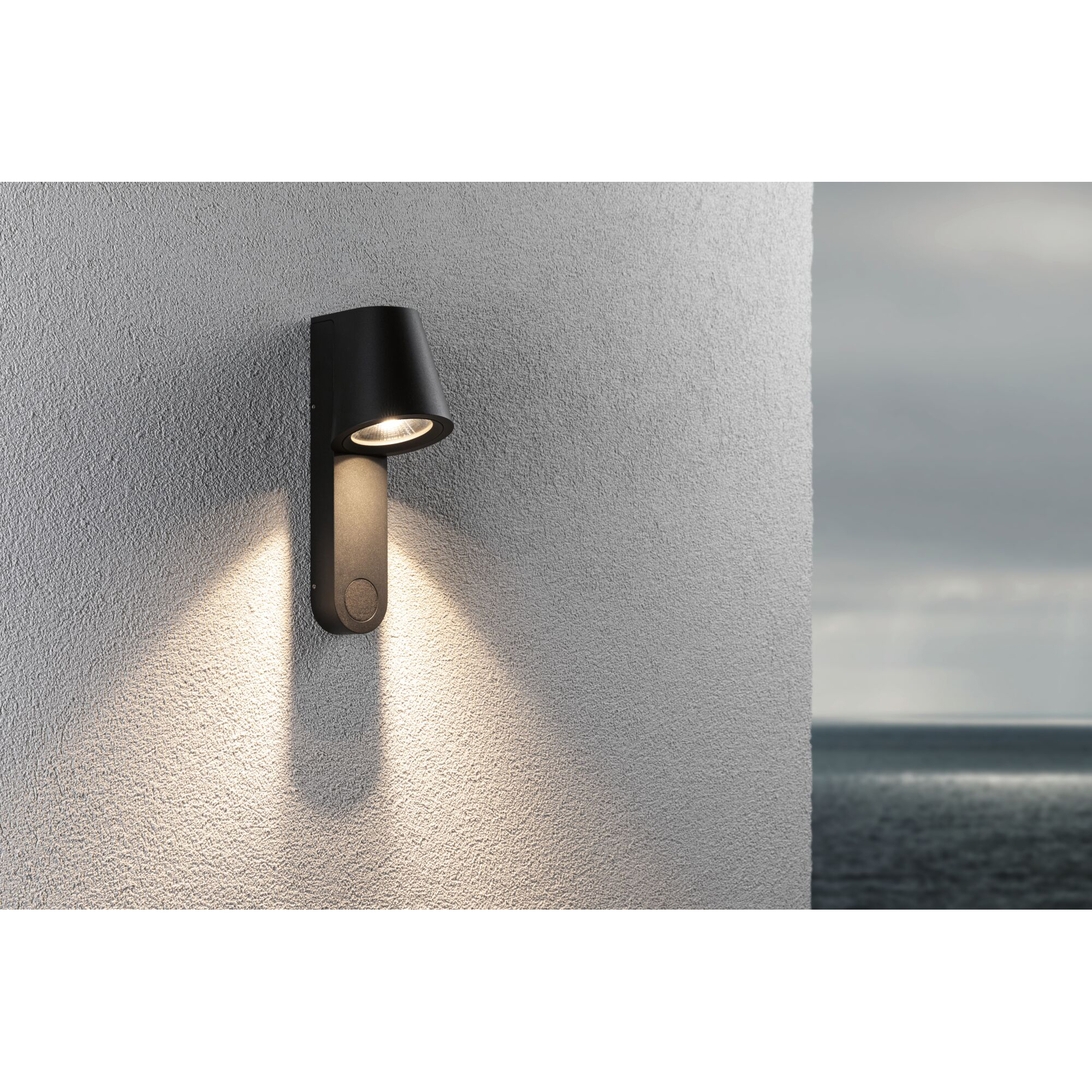 Fasadbelysning LED Paulmann Caissa Seawater Resistant med Skymningsstyrd rörelsedetektor IP44 230V