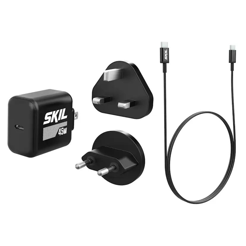 Laddare SKIL 45W PD Multifunktionell För PWRASSIST™ och USB-C-enheter