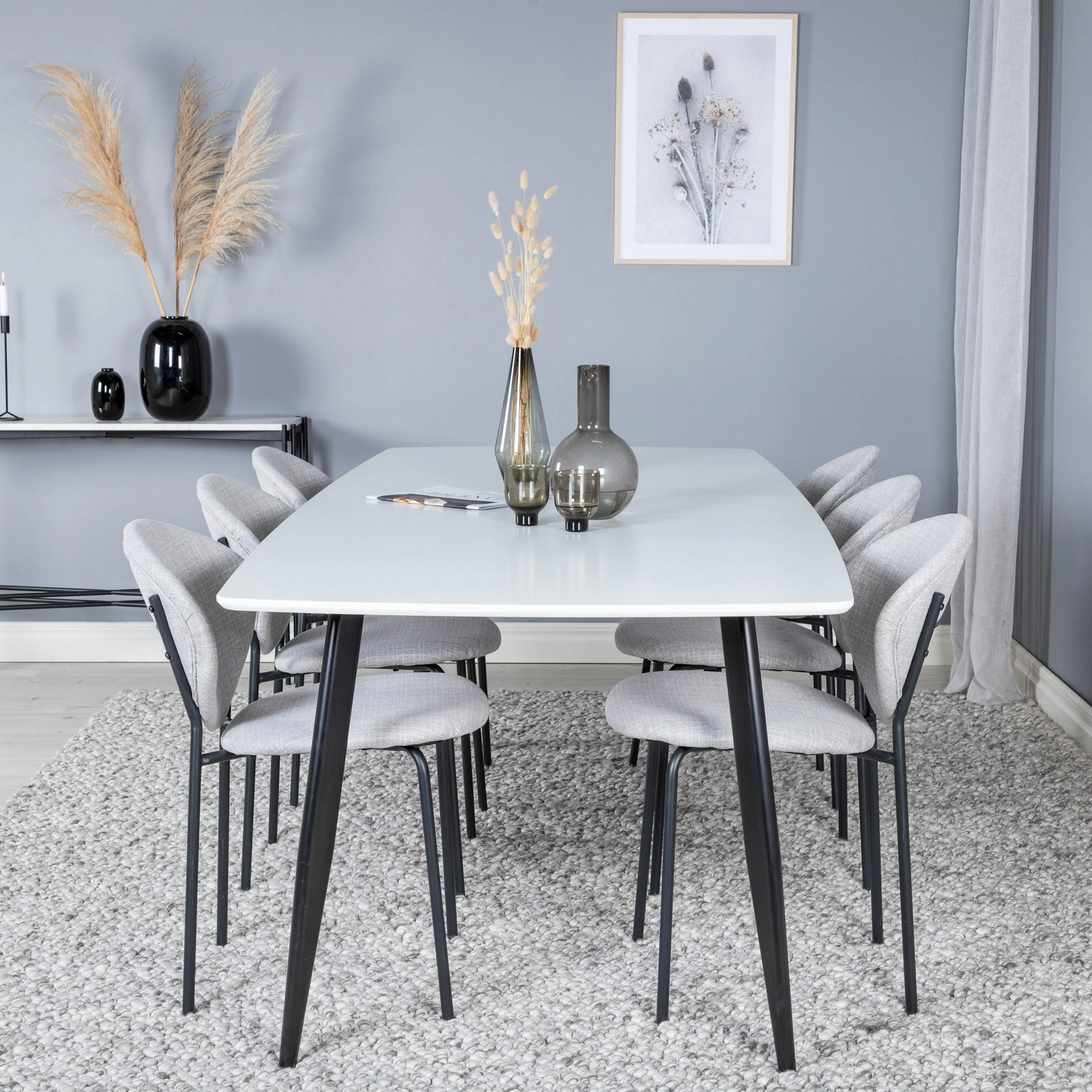 Matgrupp Venture Home Polar med 6st Vault Stolar