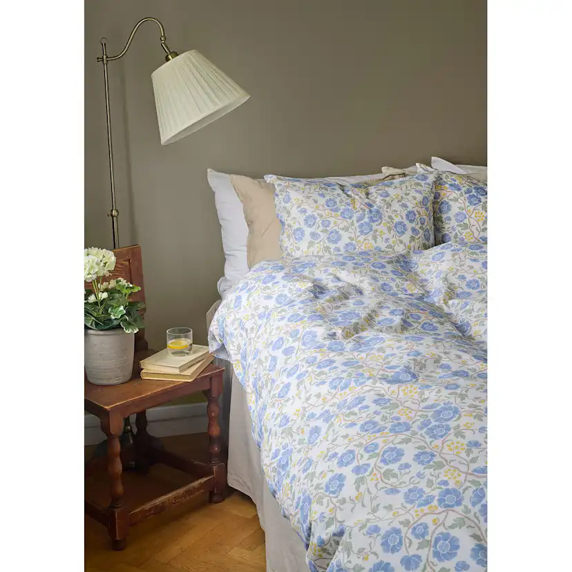 Påslakanset Enkelsäng Borganäs of Sweden 2-Dels Set Bella Blå
