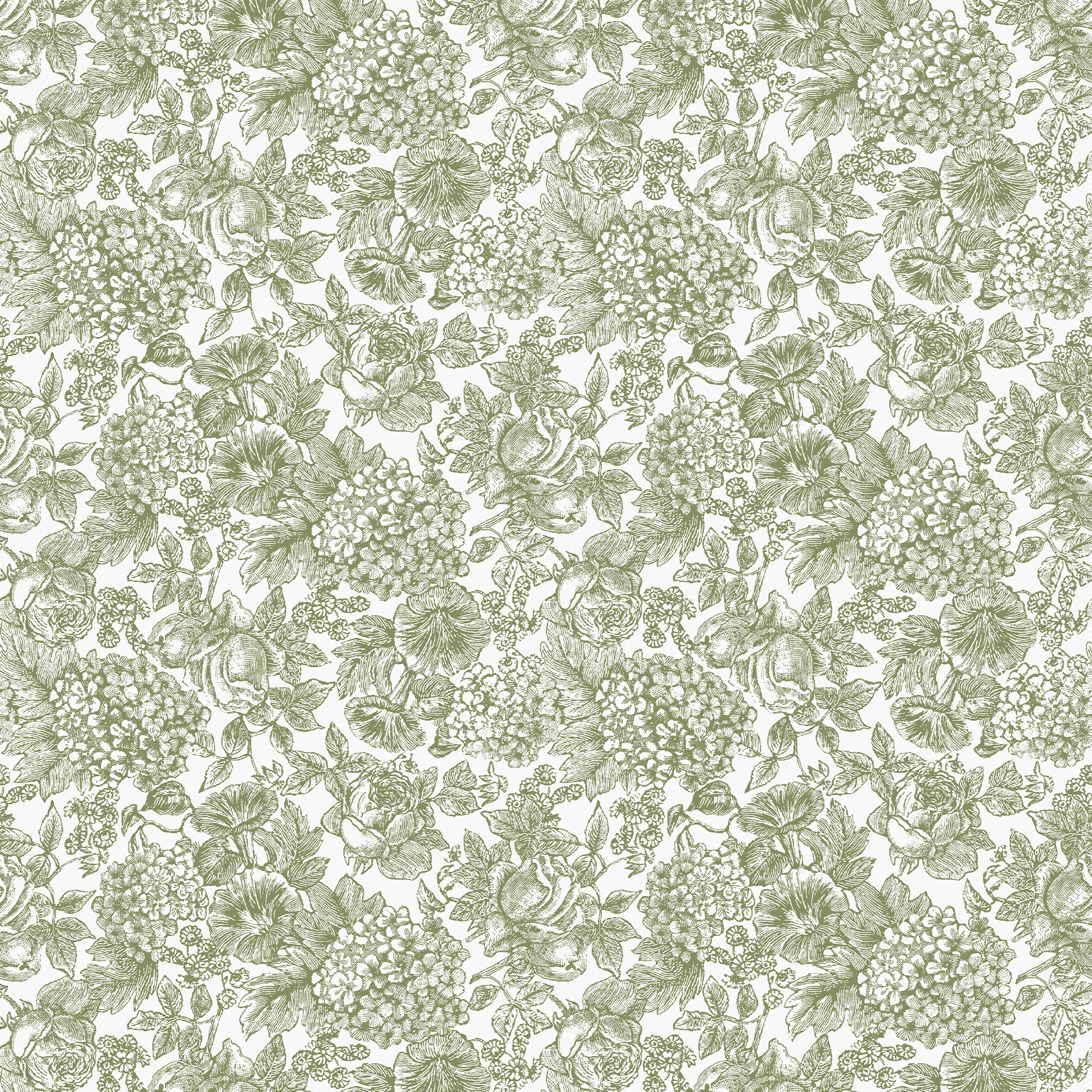 Tapet Laura Ashley Louise Moss Grön 121080