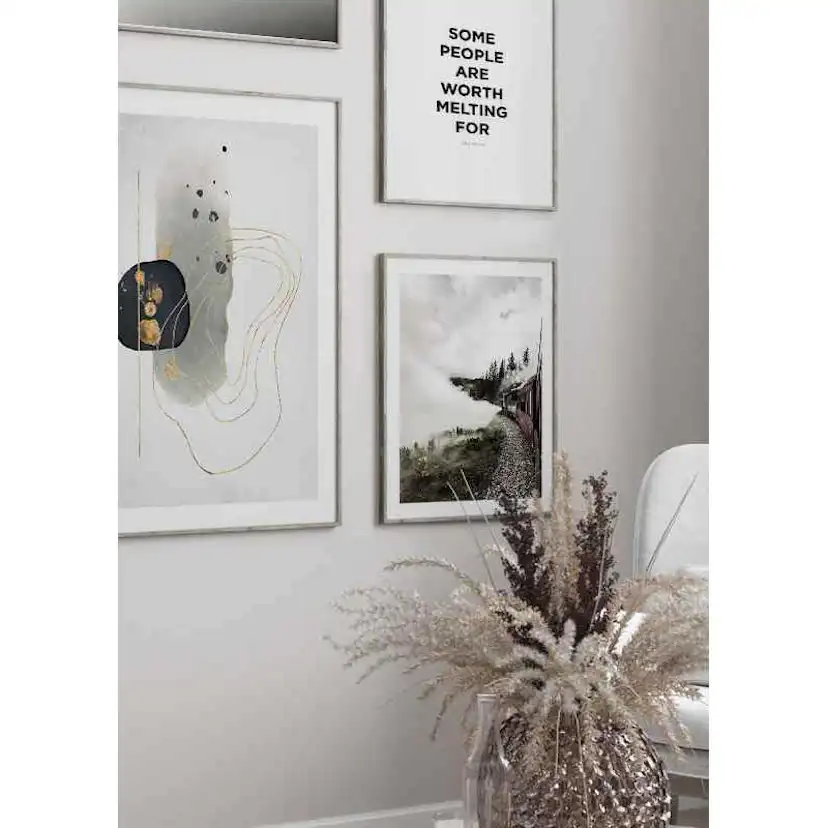 Poster Gallerix Abstract in Layers No2