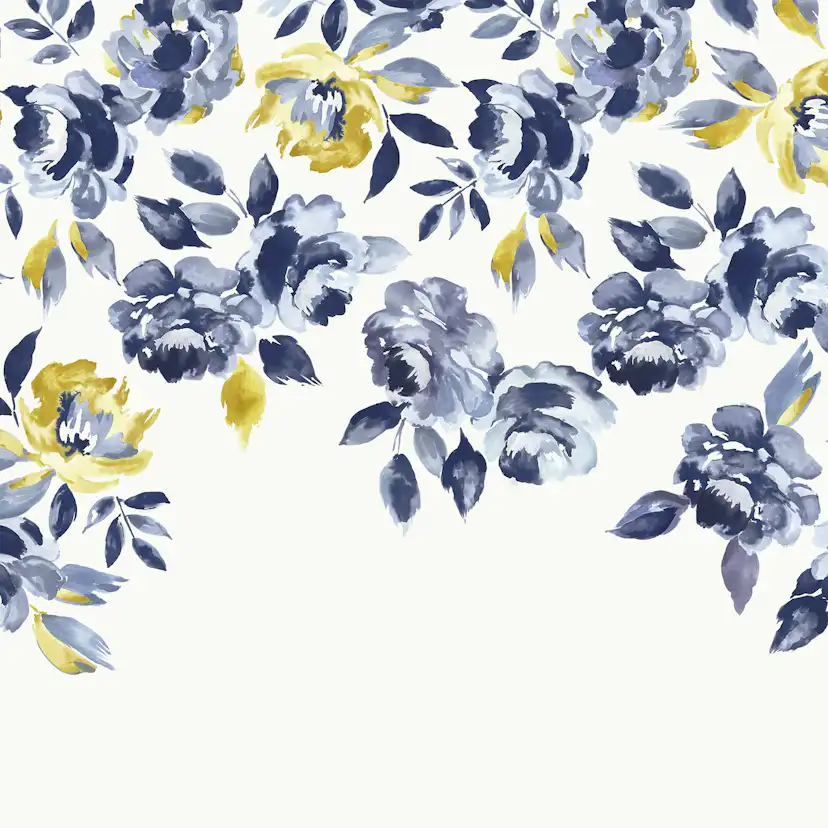 Fototapet Joules Ocean Bloom Crème Mural 300x280 cm