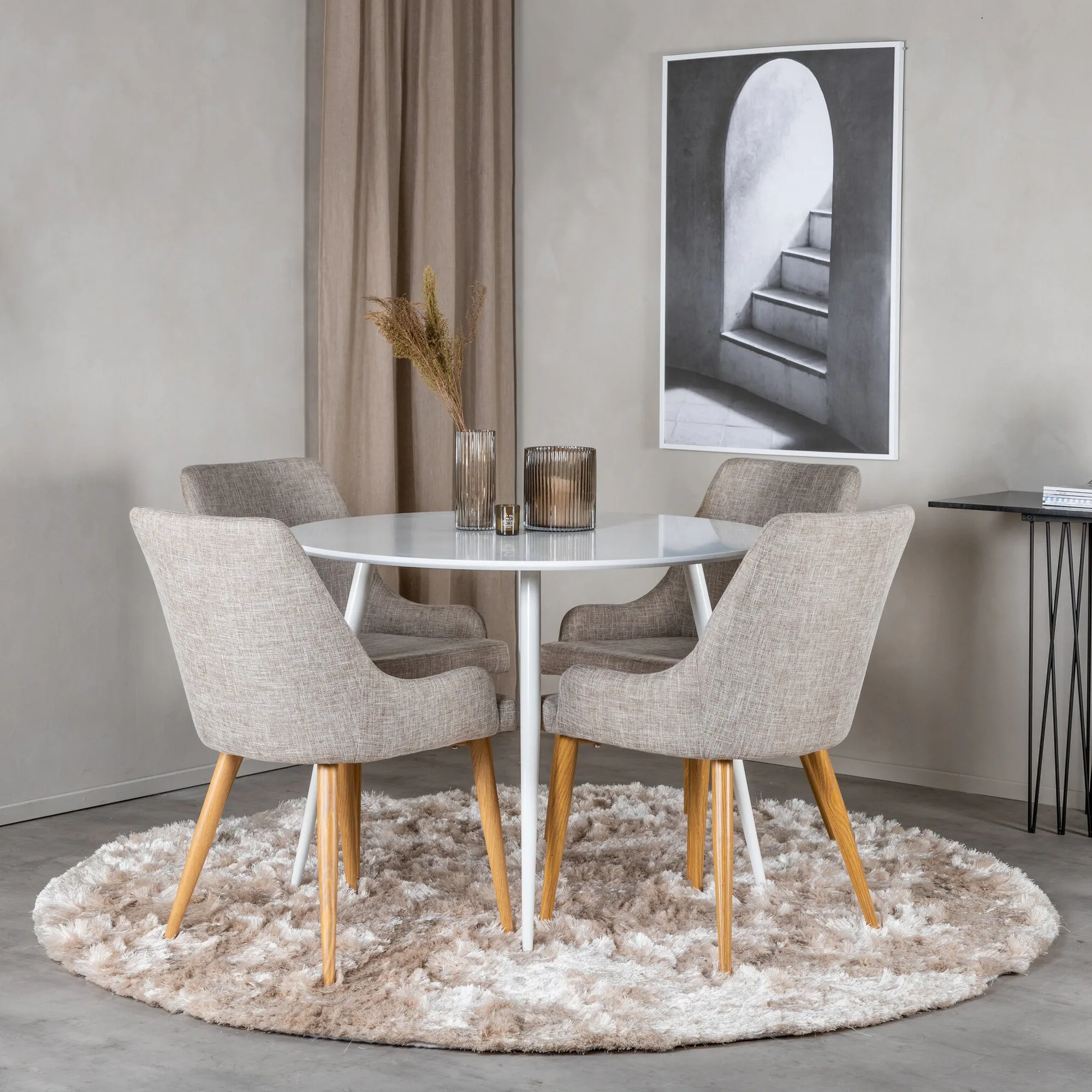 Matgrupp Venture Home Plaza med 4st Stolar