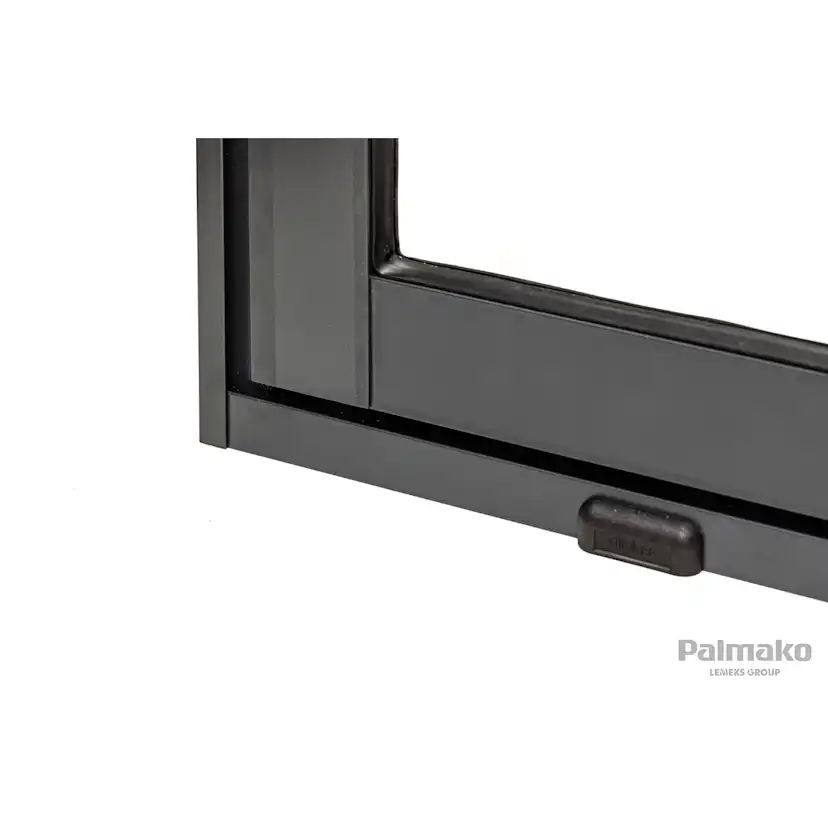 Ines 11,1 m2 Slide WTDIP Impregnerad Transparent med Slide 1-lagers glas