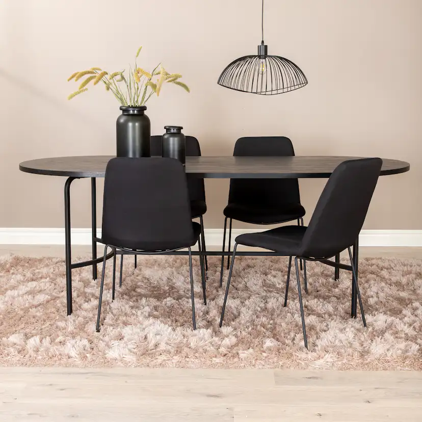 Matgrupp Venture Home San Francisco med 4 Muscot Stolar