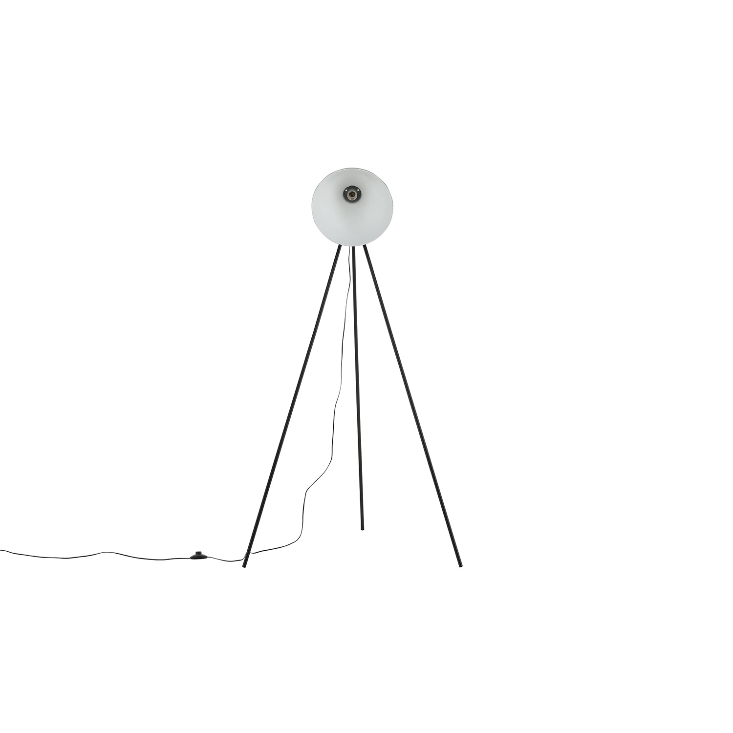 Tiv -Floor Lamp - Black/Black Svart